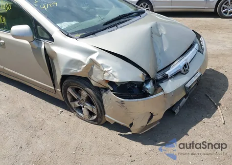 2008 Honda Civic Ex from USA, damaged, VIN 1HGFA16808L105871